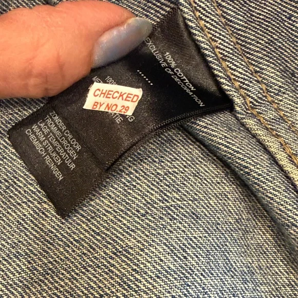 Harley-Davidson bar & shield Denim Womens Jacket nwot - Picture 6 of 11